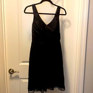 JCrew Black sleeveless evening dress, size 0